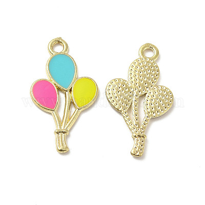 Pendentifs d'émail en alliage&nbsp;ENAM-B050-10G-05-1