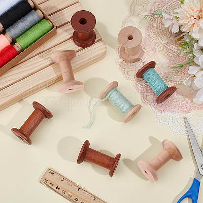 8 шт. 2 вида деревянных шпуль&nbsp;FIND-PH0028-10-1
