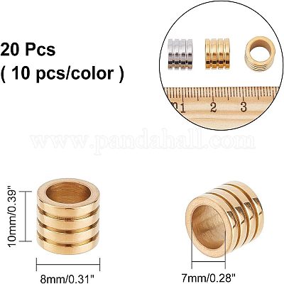 Бусины из нержавеющей стали 304 STAS-NB0004-13-1