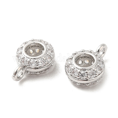 Дужка из латуни с цирконием KK-F860-68P-1