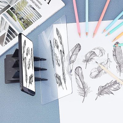 Абс портативная оптическая доска для рисования DIY-WH0190-68-1