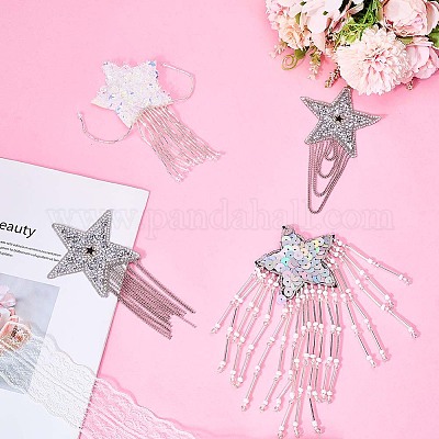 4 шт. тканевая звезда PATC-CY0001-08B-1