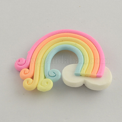 Кабошоны из полимерной глины ручной работы X-CLAY-Q182-01-1