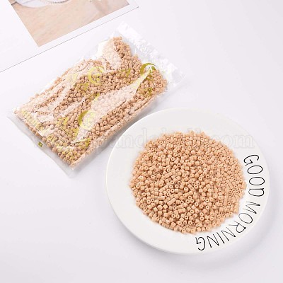 Непрозрачные цвета стеклянные круглые бусины стекляруса SEED-S045-001A-A02-1