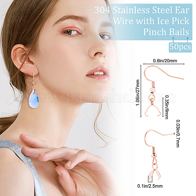 Earring Findings Stainless Steel  Stainless Steel Earrings Clasps