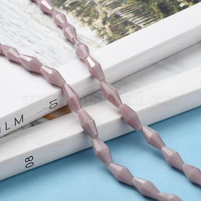 Непрозрачное стекло бисер нитей GLAA-P001-03B-07-1