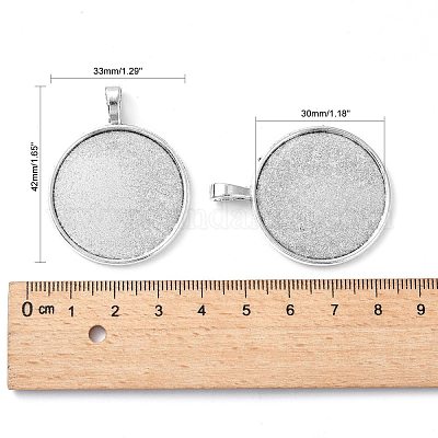 Сплавочные сеттинги для кулона (кабошон) TIBEP-M022-15AS-1