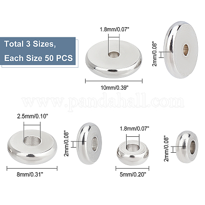 150 шт. 3 шт. проставки из нержавеющей стали 202 STAS-UN0028-12-1