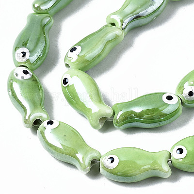 Бусины из фарфора и керамики ручной работы X1-PORC-T006-03E-1