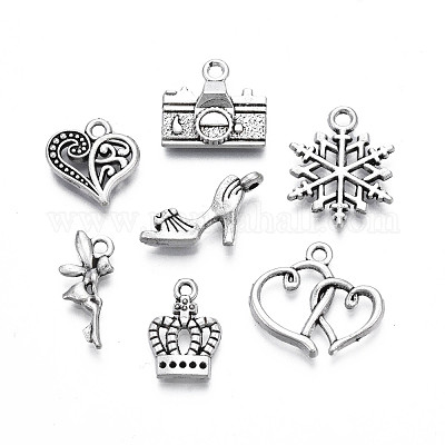 Сплавочные подвески тибетского стиля PALLOY-N168-005-1