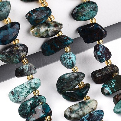 Природные хризоколлу бисер нитей&nbsp;G-Z091-A46-1