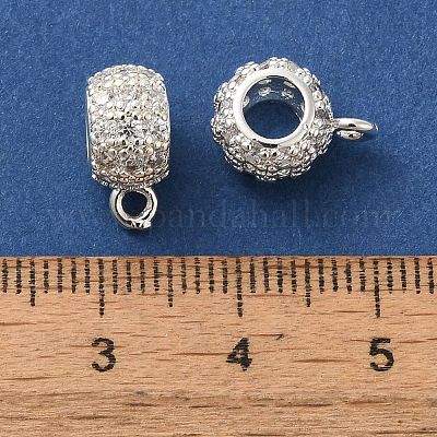 Колонна латунные микропаве кубический цирконий трубчатые дужки KK-C072-05F-S-1