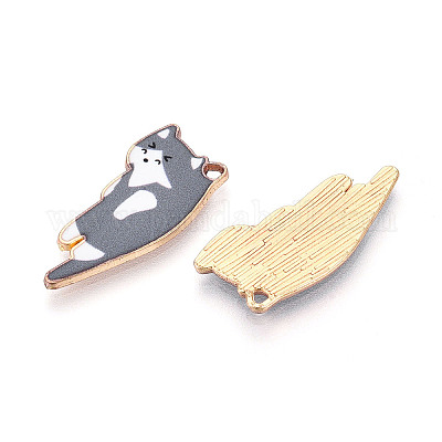 Подвески из эмали и сплава ENAM-N063-01C-1