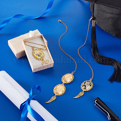 Подвесные украшения из сплава крыла с овальным подносом HJEW-GA00049-01-1