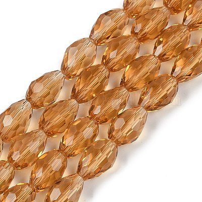 Стеклянные бусины&nbsp;GLAA-R024-15x10mm-17-1