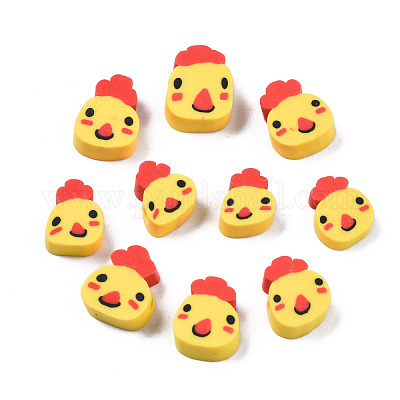 Бусины из полимерной глины  CLAY-N011-026-1