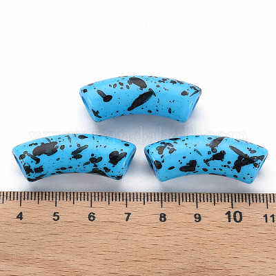 Непрозрачные акриловые бусины&nbsp;MACR-S372-001F-B07-1