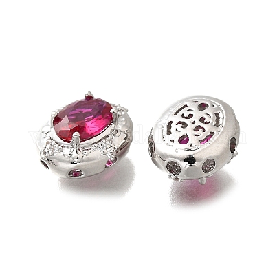 Латунные стеклянные бусины KK-M318-36G-01-1