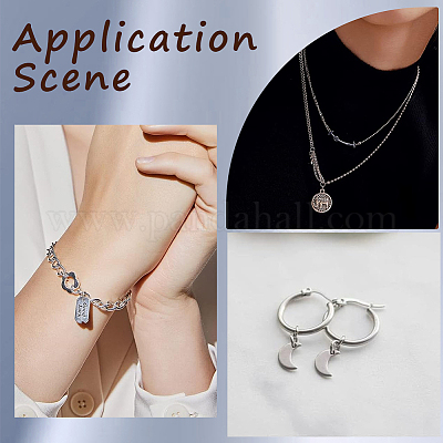 300 шт. 3 стиля соединительных колец из нержавеющей стали 304 STAS-BBC0004-97-1