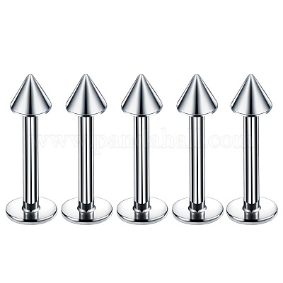 Лабреты из нержавеющей стали 304 с внутренней резьбой для женщин и мужчин WG9B6EB-05-1