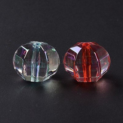 Прозрачные акриловые бусины&nbsp;OACR-P011-07J-1