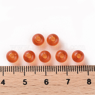 Прозрачные акриловые бусины&nbsp;MACR-S370-A6mm-726-1