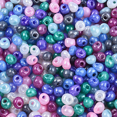 6/0 стеклянный бисер непрозрачного цвета&nbsp;SEED-N007-18D-1