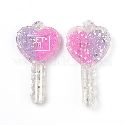 Большие подвески из двухцветной смолы RESI-Z001-01C-1