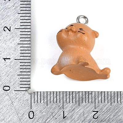 Милые подвески из непрозрачной смолы RESI-R458-05B-1