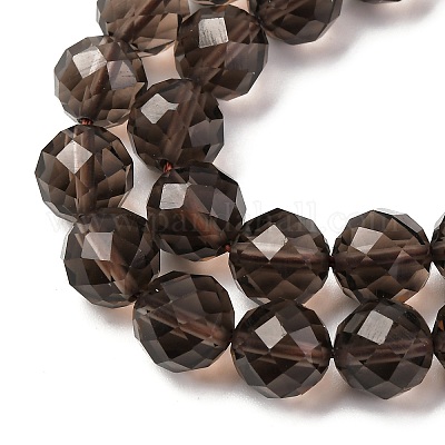 Натуральные ледяные обсидиановые бусинки G-S345-8mm-38-1