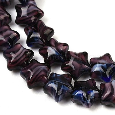 Ручной работы тысячецветник стеклянные бусины нитки LAMP-H067-01K-1