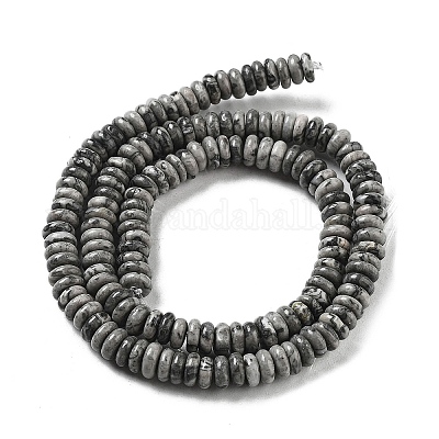 Натуральные нити из бисера пикассо G-G084-A01-01-1