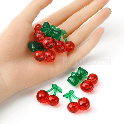 10pcs 2 Arten transparente Acrylanhänger&nbsp;OACR-YW0001-62-1