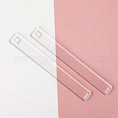 Линейка толщины прозрачной акриловой глины PW-WG44593-03-1