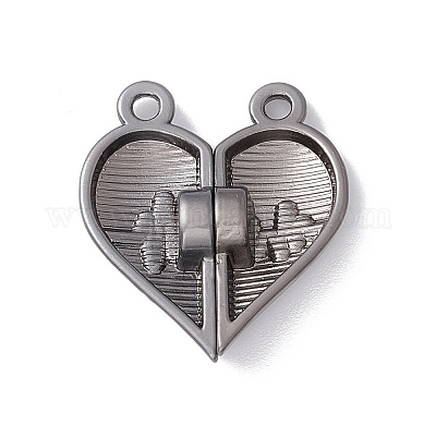 Магнитные застежки из сплава с сердечком FIND-C013-01F-1