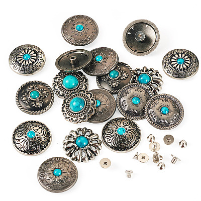 Декоративные заклепки из цинкового сплава BUTT-TA0001-24-1