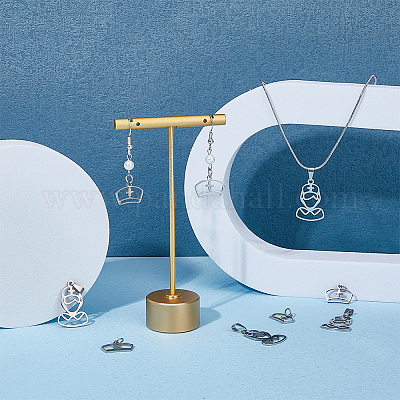 20 шт. 2 подвески из нержавеющей стали 201 STAS-HY0001-16-1