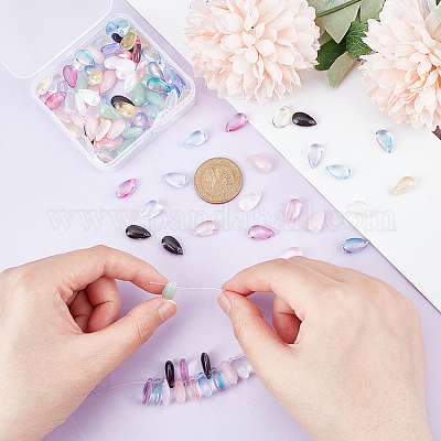 120шт 12 цвета подвески лэмпворк ручной работы LAMP-GA0001-05-1