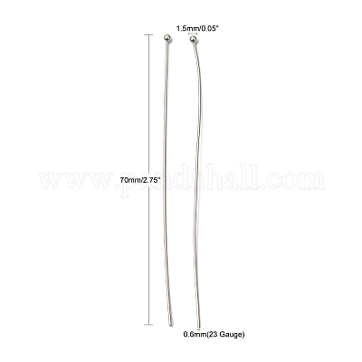 Контакты латунь шаровой головкой RP0.6x70mm-1