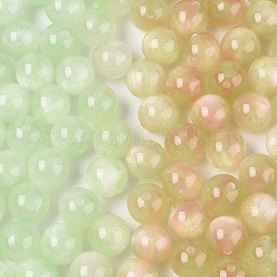 Непрозрачные шарики cmолы RESI-N049-10mm-07-01-1