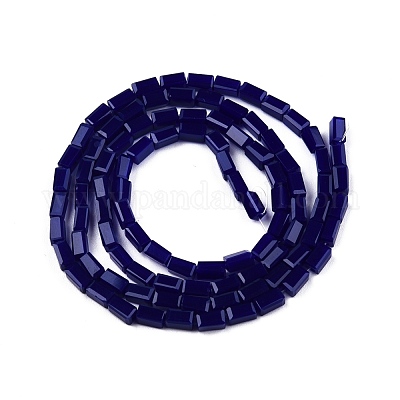 Непрозрачные сплошные цветные стеклянные бусины GLAA-N052-03-A01-1