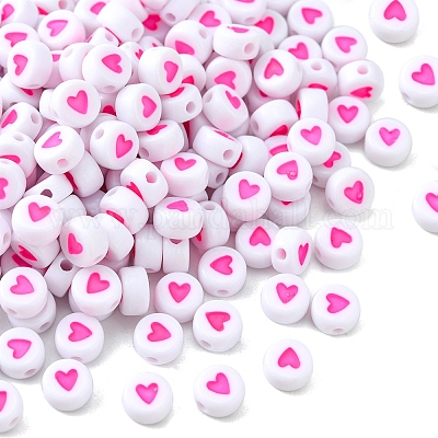 Непрозрачные акриловые бусины X2-MACR-N008-57F-1