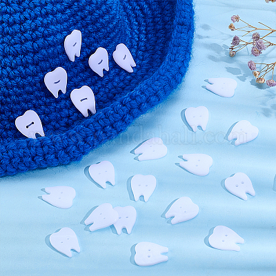 60шт акриловые пуговицы BUTT-PH0001-59B-01-1