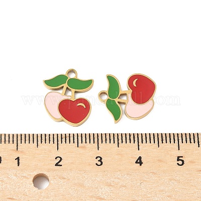 Подвески из эмалированной нержавеющей стали 304 STAS-R168-02B-G-1