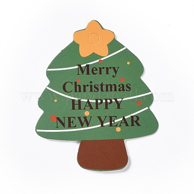 Украшения из бумажной подвески на рождественскую тему DIY-C078-01B-1