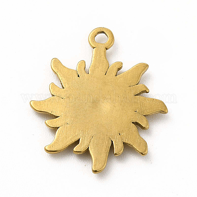 Pendentifs en acier inoxydable 304&nbsp;STAS-M305-09G-1