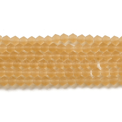 Имитировать нити бус из матового стекла из австрийского хрусталя EGLA-A039-T3mm-MD18-1