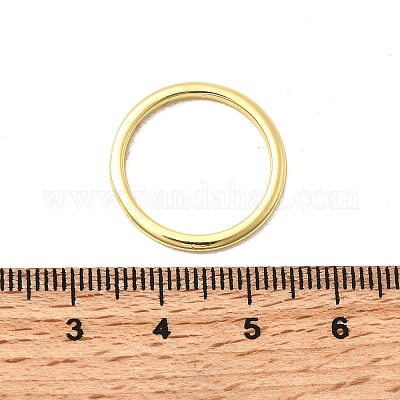 Кольца латуни пальца RJEW-P166-07A-G-1