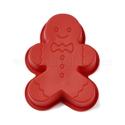 Christmas Gingerbread Man and House Mold - Food-Grade Silicone