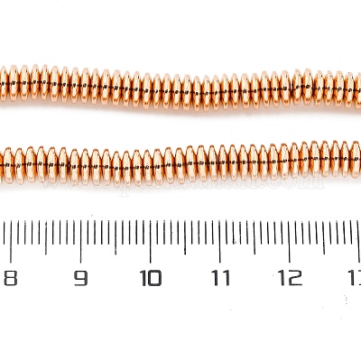 Гальванические немагнитных гематит бисер пряди G-P571-I01-01C-1
